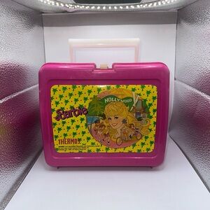 Thermos Barbie Pink Hollywood Graphic Kids Lunchbox